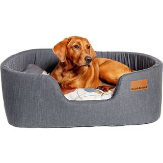 Colour Block Steel Lux Slumber Bed - Dark Grey - 89 cm