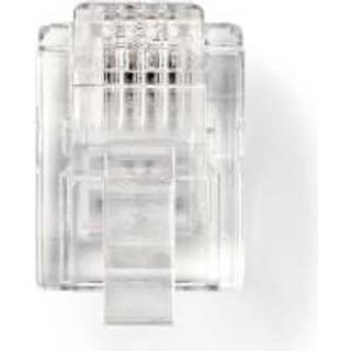 Nedis Telecom Connector | Connector type: RJ11 | Straight