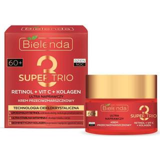 Bielenda Super Trio Korrigerende creme med anti-rynkeeffekt 60+ 50 ml - 50 ml