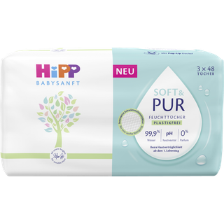 HiPP Babysanft vådservietter Soft and Pure