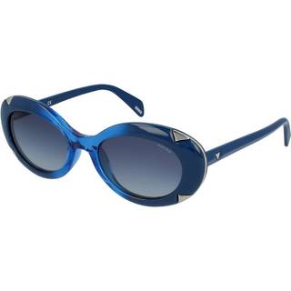 Police SPLA16 STAGEDIVE 2 07LN 54 Solbriller Mænd Blue - Shiny Blue - 54mm