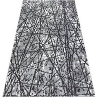 Tæppe ZARA 0W7053 P50 140 - Strukturelle, to niveauer af fleece grå 80x150 cm