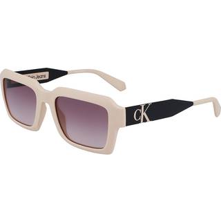 Calvin Klein Mand CKJ23604S 260 Solbriller Plast Beige Rosa Firkantet Skygge
