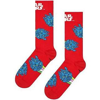 Happy Socks Star Wars Millennium Falcon Sock - Red - Str 41/46 * Kampagne *