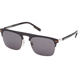 Ermenegildo Zegna EZ0216-H 20A 56 Solbriller Mænd Silver - Dark Grey Silver - 56mm