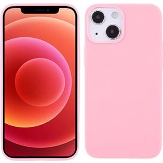 Anti-Fingeraftryk Mat iPhone 13 Mini TPU Cover - Pink