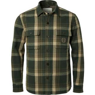 Chevalier Men's Axe Overshirt Green Checked, XXL
