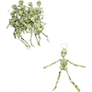 Rhode Island Novelty Skeleton Keychains - Pack of 12