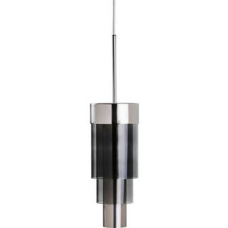 Ebb & Flow A-spire Pendel Sølv / Smokey Grey - Loftslamper Messing Silver - LA102013