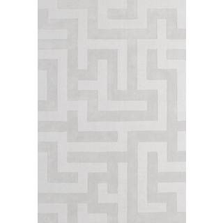 Layered Byzantine Grande gulvtæppe 180x270 Cm - Ensfarvede tæpper Uld Light Oatmeal - WBYZGNP180270
