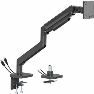 MaxMount Skærmstativ 20kg Heavy-Duty 17”-49” Svart - 1 Skærm