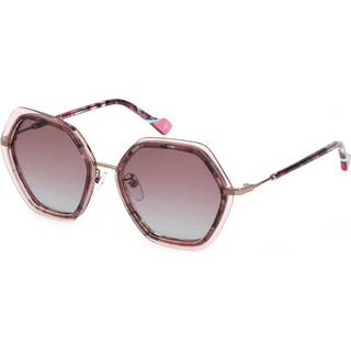 Yalea SYA084 BALKISSA 0A39 54 Solbriller Kvinder Tortoiseshell - Transparent Pink Tortoise - 54mm