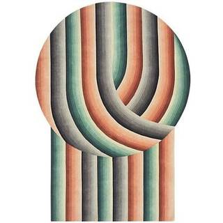 GAN Rugs - 'Mirage' rug in Multicolor 100% new wool