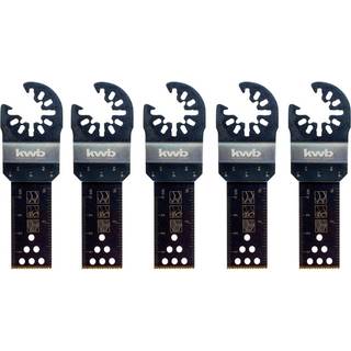 kwb universal dyksavsklingesæt til multicutter, 22 mm - 5 dele