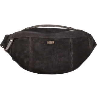 Bon Gout Suede Bæltetaske Black