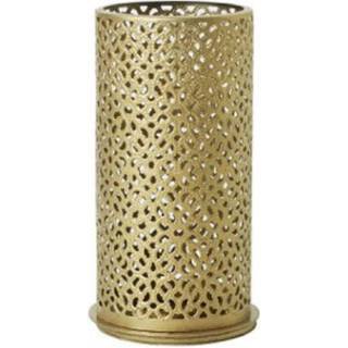 DUNI BLISS Lysestage Guld Metal Ø75x140 mm 4 stk (176149)