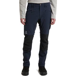 Haglöfs Men's Rugged Slim Pant Tarn Blue/True Black, 50 Regular
