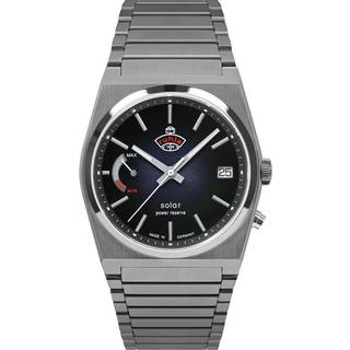 Ruhla 4640M3 Herrenuhr Space Control Solar Dunkelblau