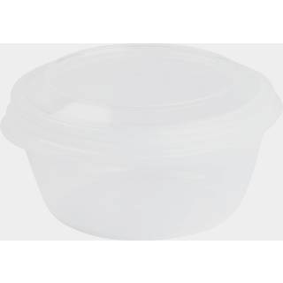 Madkasse Nordiska Plast Everyday Rund, transparent, 250 ml