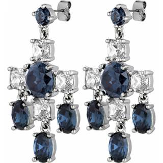 DYRBERG/KERN LEONORA ØRERING 430124 (Silver, Blue, ONESIZE)