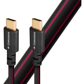 AudioQuest Cinnamon USB-C to USB-C USB-kabel - 3 års medlemsgaranti