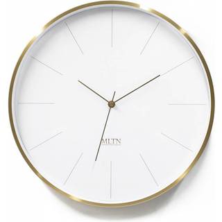 Vægur - MLTN Sweden Line Guld Hvid