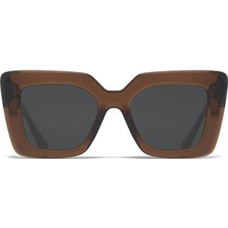 HANUKEii Bora Bora HK-017-03 50 Solbriller Kvinder Brun - Transparent Red Brown - 50mm