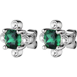 DYRBERG/KERN GIGI ØRERING 430049 (Silver, Green, ONESIZE)