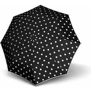 Knirps Herren Regenschirm blau gepunktet