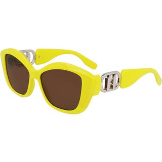 Karl Lagerfeld KL6102S 703 56 Solbriller Kvinder Gul - Yellow - 56mm