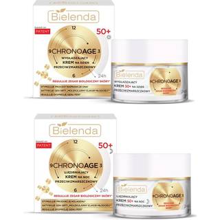 Bielenda CHRONO AGE 24 H Intensiv udjævnende dagcreme med anti-rynkeeffekt 50+ 50 ml - 50 ml