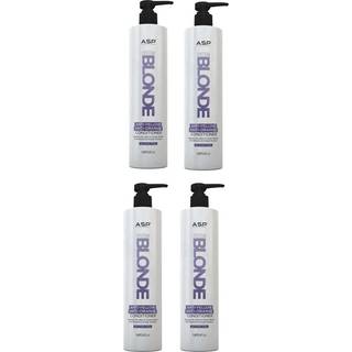 ASP System Blonde Anti-Yellow Balsam til lyst og gråt hår 1000 ml - 1000 ml