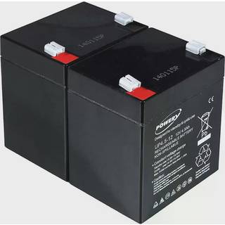 Powery Bly-Gel-Batteri til APC RBC20