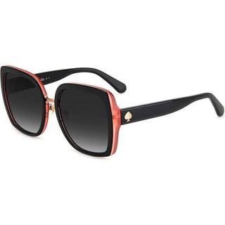 Kate Spade Kimber/G/S Asian Fit 807/9O 56 Solbriller Kvinder Black - Black Red - 56mm