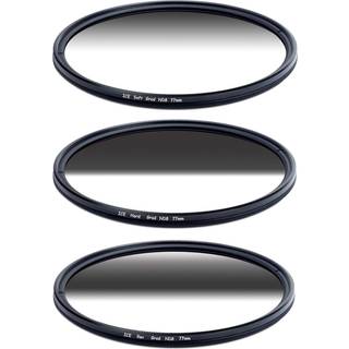 ICE 77mm Grad ND S?t Reverse Hard Soft ND8 Filter Neutral Density ND 77 3 Stop Optisk Glas