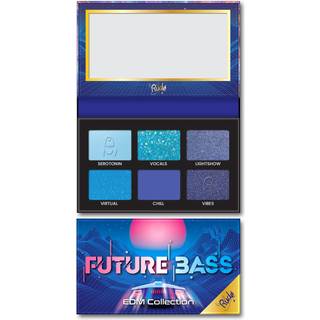 Rude Cosmetics EDM Collection Øjenskygge palette Skygge Future Bass 6 g - 6 g