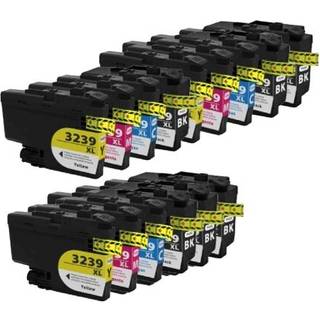 Kompatible blækpatroner Brother LC 3239 XL, 15 stk. rabatpakke 1230 ml