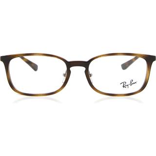 Ray-Ban RX7182D Asian Fit 5946 53 Briller Mænd Tortoiseshell - Shiny Havana - 53mm