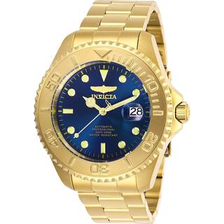 Invicta 28951 Pro Diver Blå/Gul guldtonet stål Ø47 mm