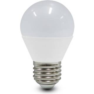 DuraLamp - LED-pære E27 Miniglobe 6 W 3.000 K mat lamp