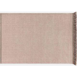 GAN Rugs - 'Garden Layers Diagonal' rug, almond-ivory in Almond, Ivory 100% recyclable polypropylene
