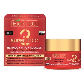 Bielenda Super Trio Intensiv fugtende creme med anti-rynkeeffekt 40+ 50 ml - 50 ml