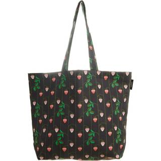 Canvas-Shopper Erdbeeren blau