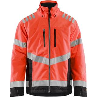 Blåkläder 4780 High Vis Vinterjakke / High Vis Vinterjakke - XS - High Vis Rød/Sort