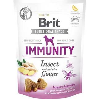 Brit - Functional Snack - Immunitet m. Insekter & Ingefær - 150g