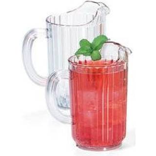 Serveringskande, Pitcher, slagfast klar plast, 0,95 L, 6 stk.