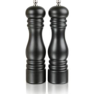 Royal Salt- og peberkværn H20 cm - Sort - Sæt med 2 stk.