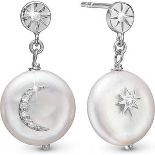Christina Jewelry Sun & Moon sølv ørehængere