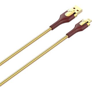 LDNIO LS681 USB-Lightning Kabel, 1m, 30W (Guld)