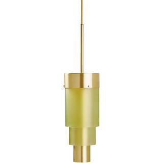 Ebb & Flow A-spire Pendel / Sanded Olive - Loftslamper Messing - LA102008